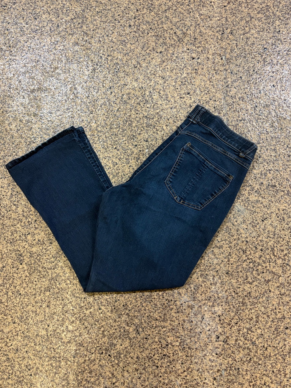 Democracy Ab Solution Dark Wash Bootcut Jeans Size 20W